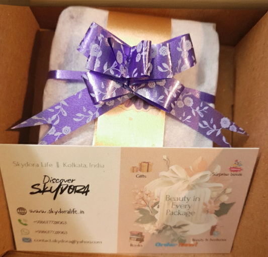 Skydora Craft House Homemade Soap, 100% Chemical Free (Lavendar)