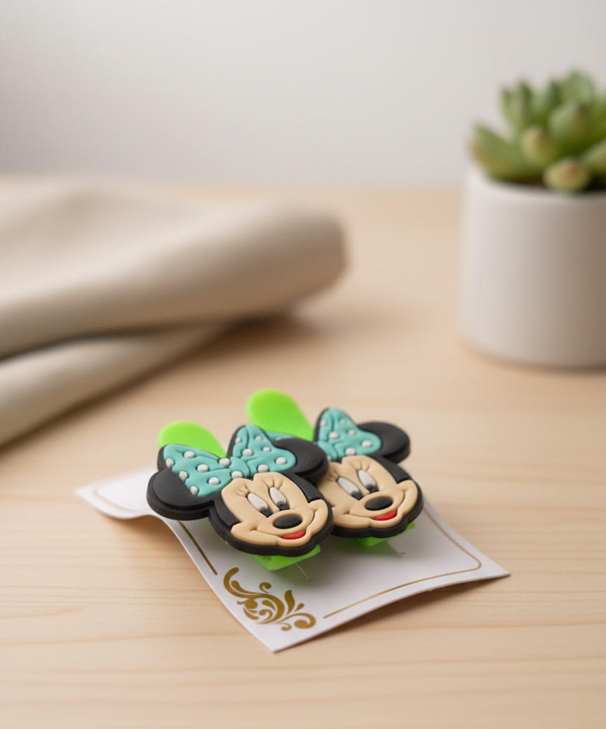 Skydora- Mickey Hair Clips