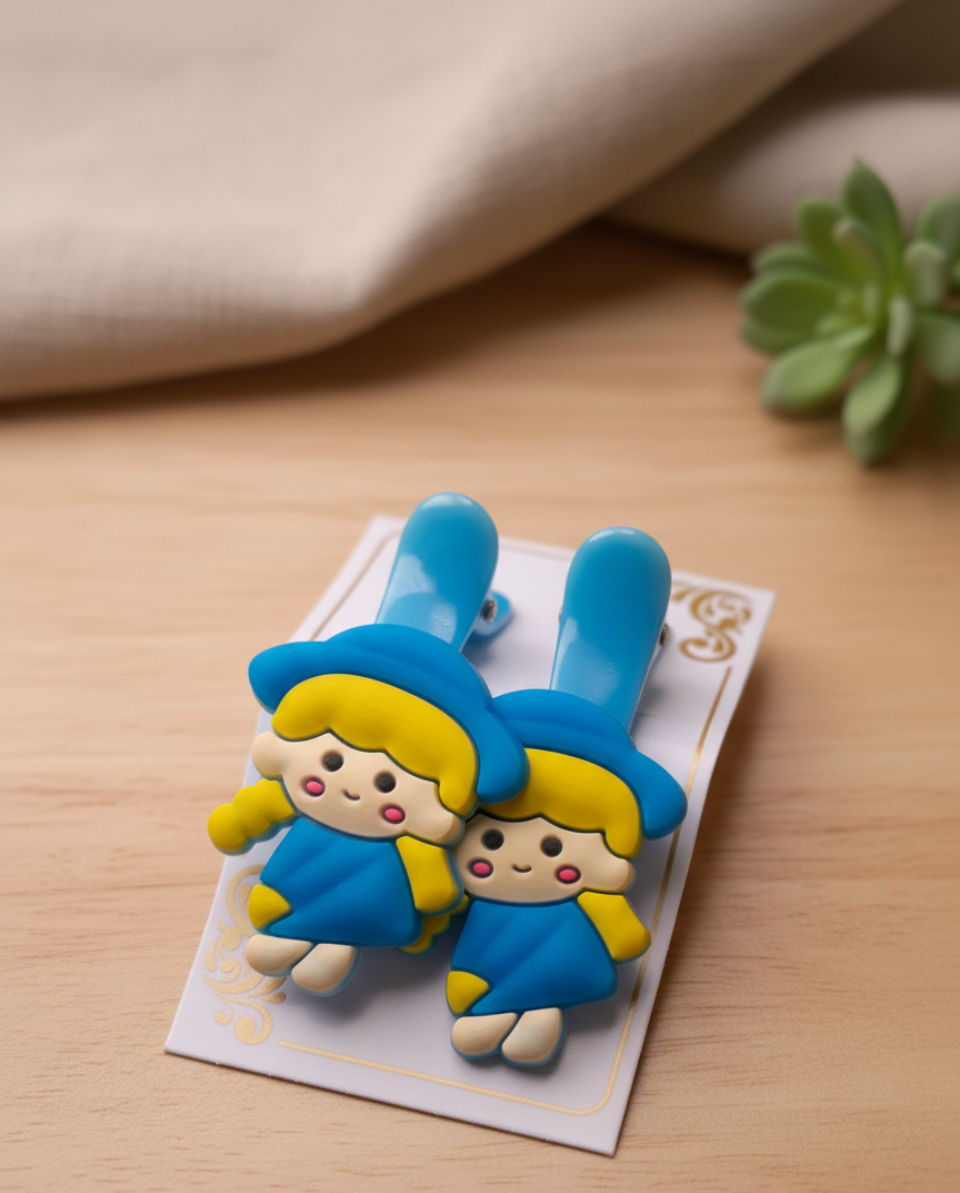 Skydora- My little friends Hair Clips