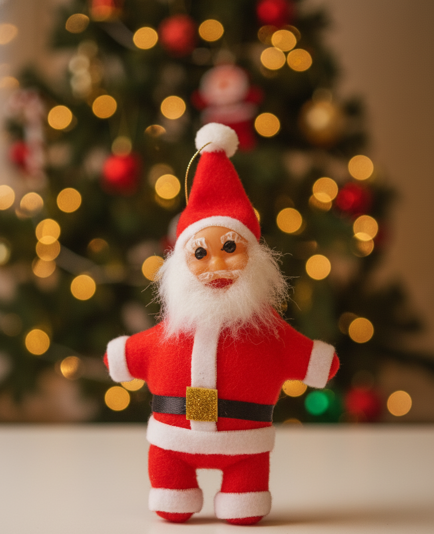 Christmas Mini Santa Plushy