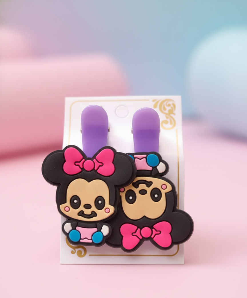 Skydora- Minnie Hair Clips