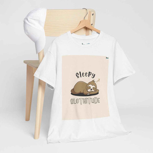 Skydoracharm, Sleepy Slothitude - A Skydora Merchandise Printed T-shirt