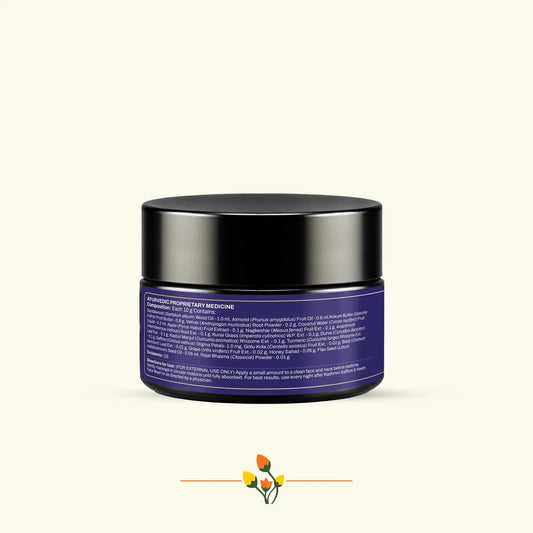 Night Cream for Radiant Skin - Nourishing & Restoring by Ashpveda