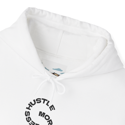 Hustle More Coffee Hoodie | Cozy Unisex Sweatshirt by Skydoracharm