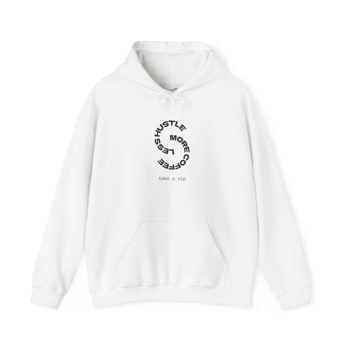 Hustle More Coffee Hoodie | Cozy Unisex Sweatshirt by Skydoracharm
