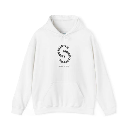 Hustle More Coffee Hoodie | Cozy Unisex Sweatshirt by Skydoracharm