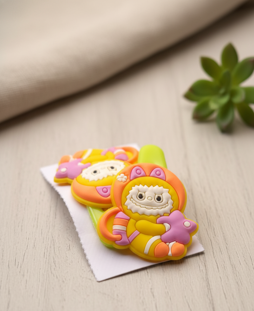 Skydora- Labubu Astronaut Hair Clips