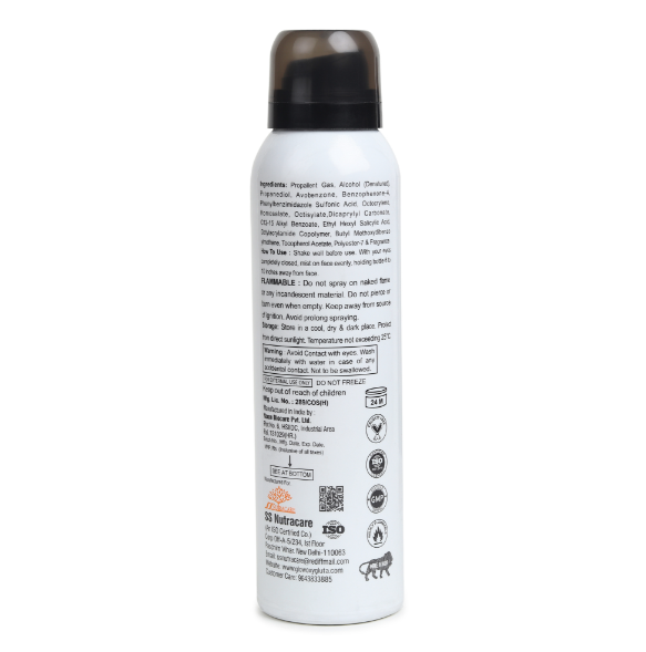 Glow Oxygluta Sunscreen Spray SPF 70 - Skydora Life