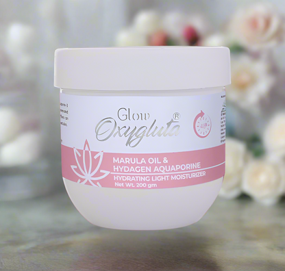 Glow Oxygluta Moisture Cream for Face and Neck - Professional-Grade Hydration