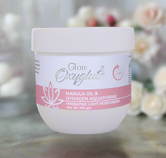 Glow Oxygluta Moisture Cream for Face and Neck - Professional-Grade Hydration