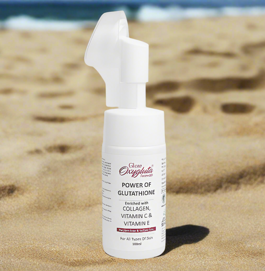 Glow Oxygluta Face Wash - Glutathione Foaming Facial Cleanser
