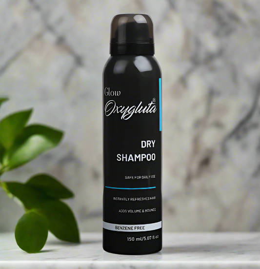 Glow Oxygluta Dry Shampoo for Work and Travel - Refresh Your Hair Anytime