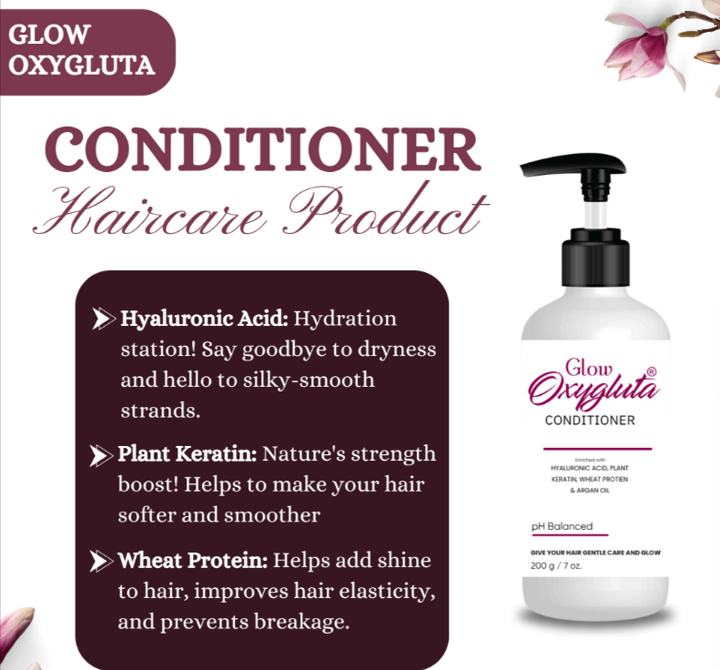 Glow Oxygluta Luxurious Hair Conditioner - Skydora Life