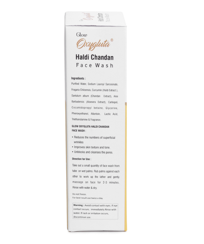 Glow Oxygluta Haldi Chandan Face Wash - Skydora Life