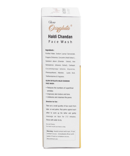 Glow Oxygluta Haldi Chandan Face Wash - Skydora Life