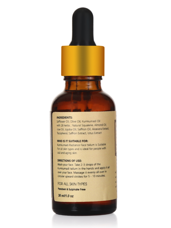 Glow Oxygluta Kumkumadi Tailam - Skydora Life