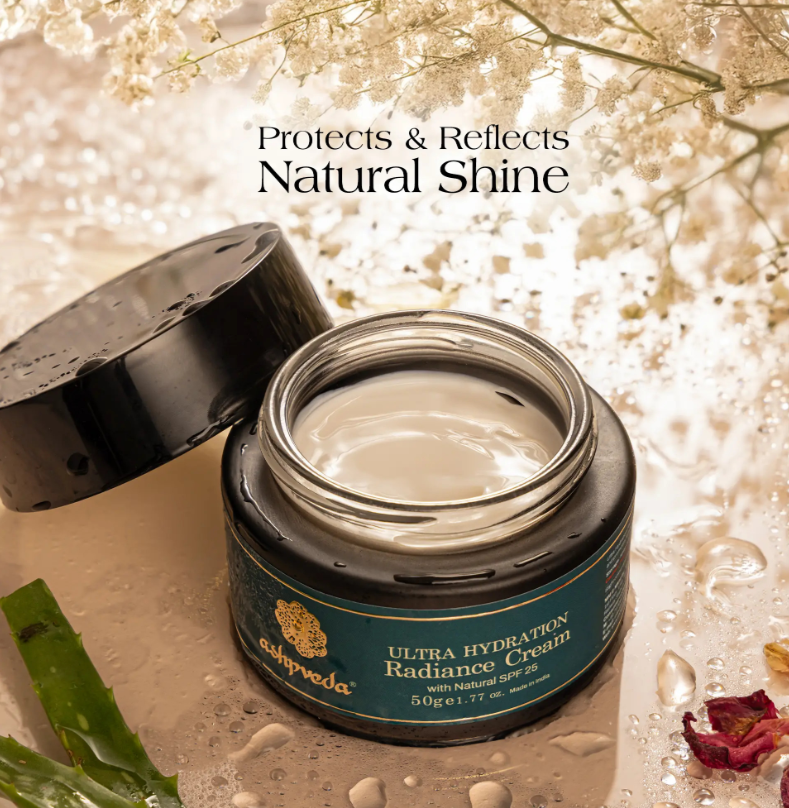 ashpveda Ultra Hydration Face Cream with Natural SPF 25