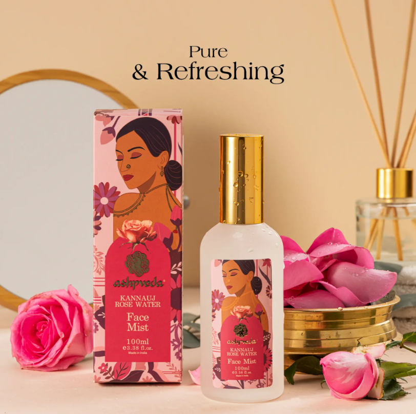 ashpveda Kannauj Rose Water Face Mist