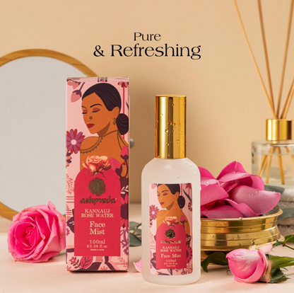 ashpveda Kannauj Rose Water Face Mist