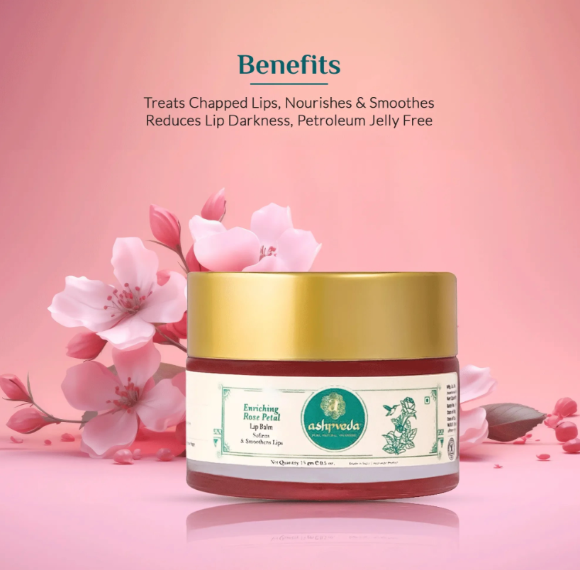 ashpveda Enriching Rose Petal Lip Balm