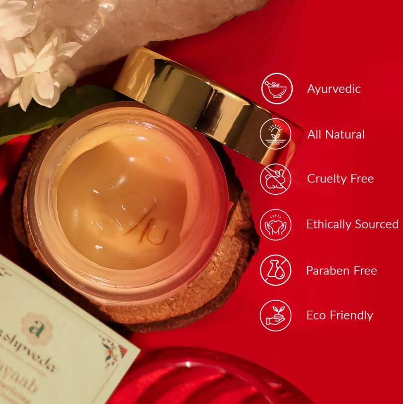 ashpveda Kumkumadi Oil & 24K Gold Moisturising Face Cream