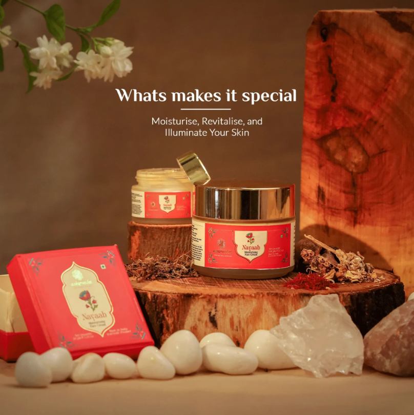 ashpveda Kumkumadi Oil & 24K Gold Moisturising Face Cream