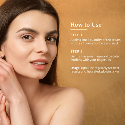 ashpveda Kumkumadi Oil & 24K Gold Moisturising Face Cream