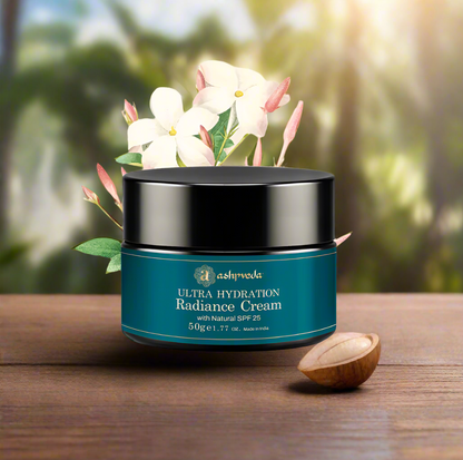 ashpveda Ultra Hydration Radiance Cream with Natural SPF 25
