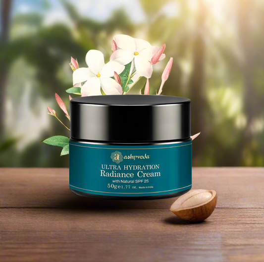 ashpveda Ultra Hydration Radiance Cream with Natural SPF 25