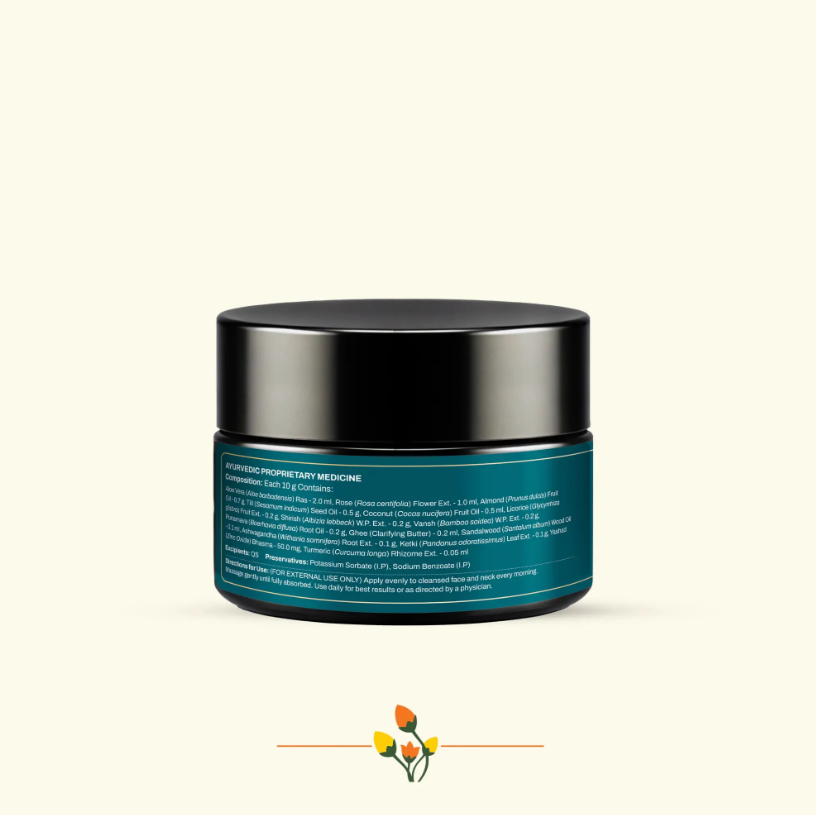 ashpveda Ultra Hydration Radiance Cream with Natural SPF 25 - Skydora Life