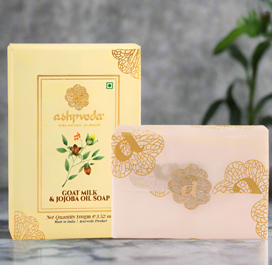 ashpveda Goat Milk & Jojoba Oil Soap