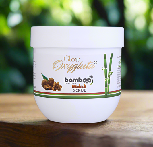 Glow Oxygluta Bamboo Walnut Body Scrub