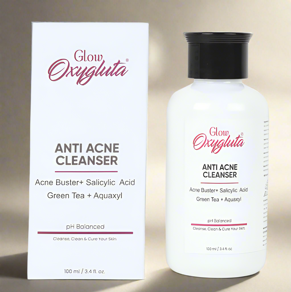 Glow Oxygluta Anti-Acne Cleanser for Acne Prone Skin