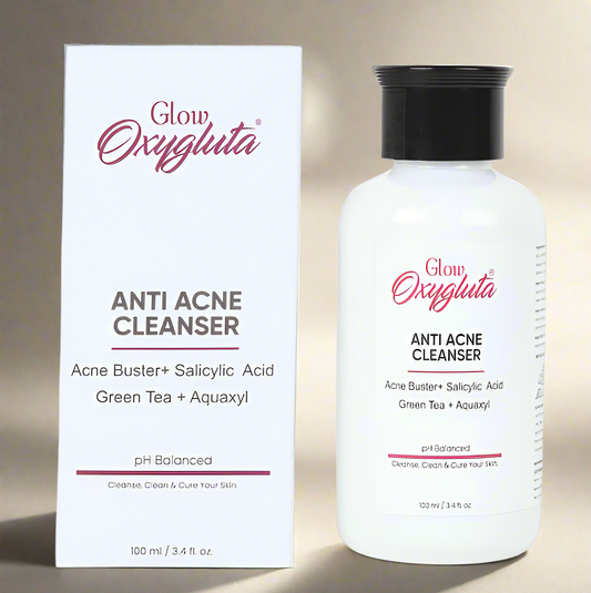 Glow Oxygluta Anti-Acne Cleanser for Acne Prone Skin