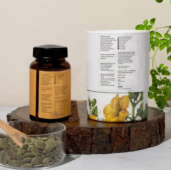 Earthful Root Nourish Hair Fall Support Capsules-Hair Growth - Skydora Life