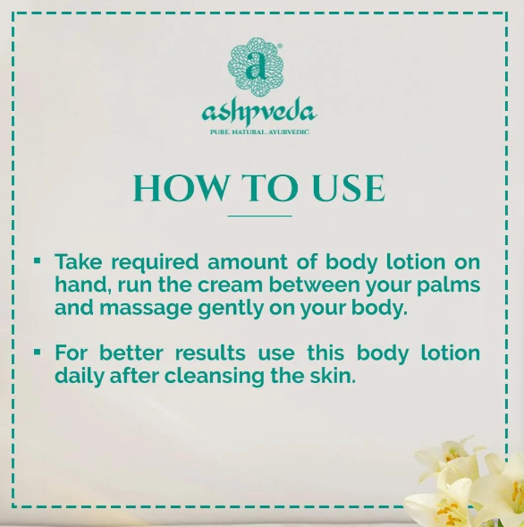 ashpveda Pure Skin- Rich Tuberose- Body Lotion - Skydora Life