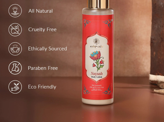 ashpveda Nayaab Body Lotion - Skydora Life