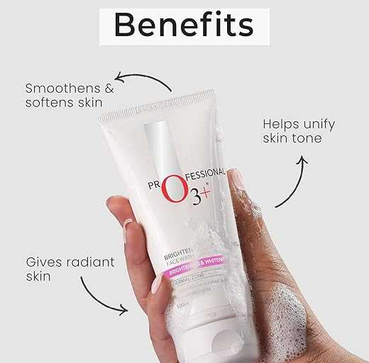 O3+ Brightening & Whitening Face Wash For Smooth Skin - Skydora Life