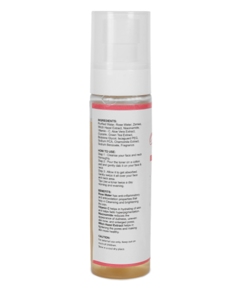 Glow Oxygluta Face & Neck Alcohol-Free Toner - Skydora Life