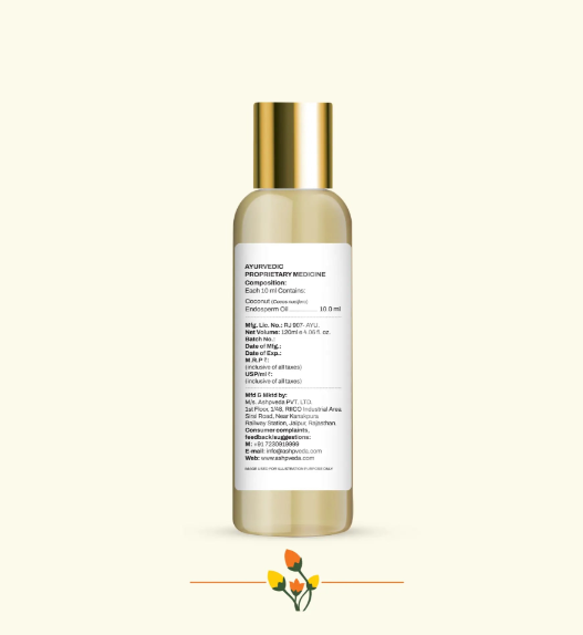ashpveda Virgin Coconut Hair Oil - Skydora Life