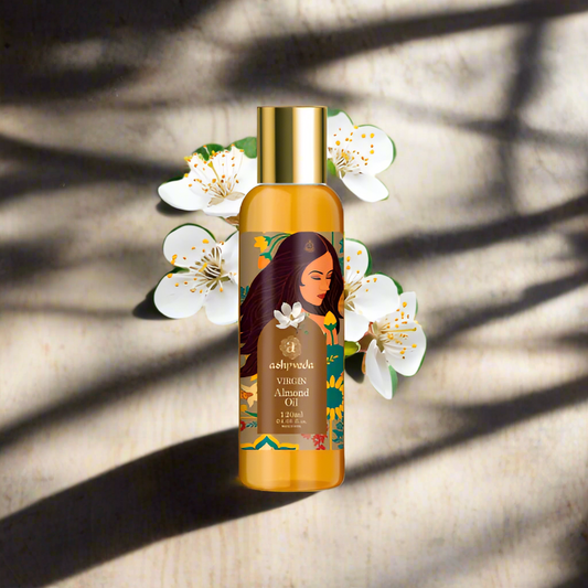 ashpveda Virgin Almond Oil for Healthy Skin & Hair