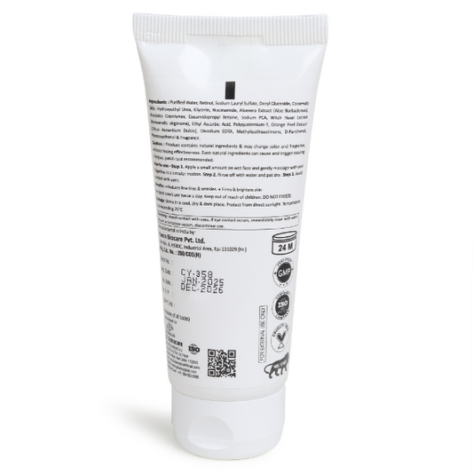 Glow Oxygluta Retinol Facewash-Dark Spots/Acne/Blackheads - Skydora Life