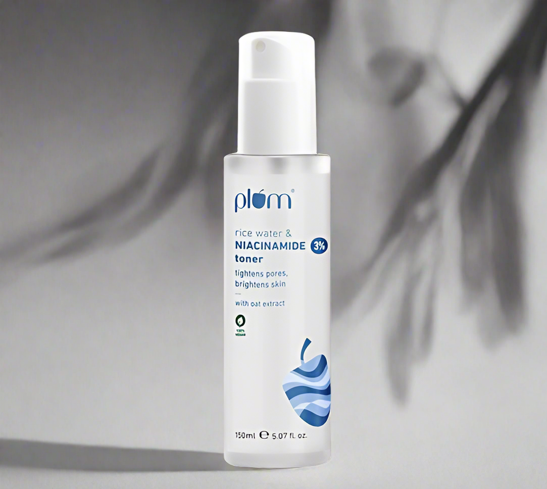 Plum 3% Niacinamide Face Toner with Rice Water