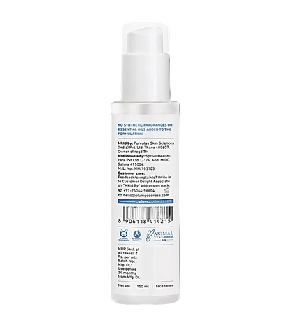Plum 3% Niacinamide Face Toner with Rice Water - Skydora Life
