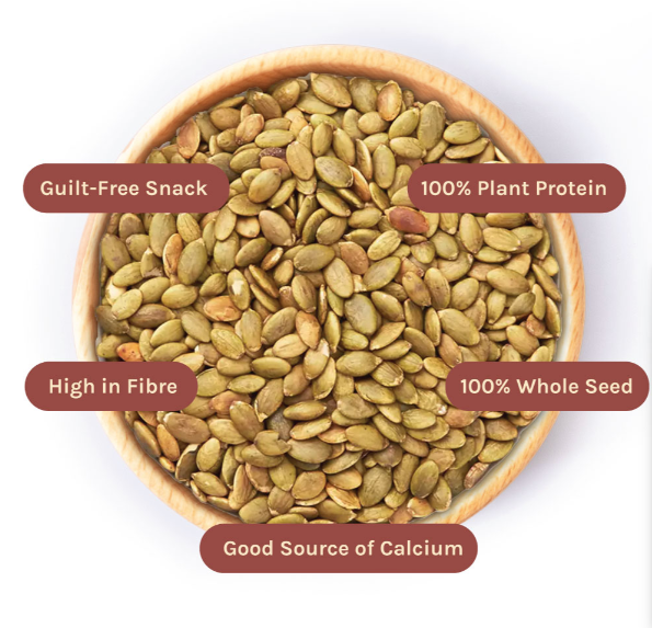nourish you Organic Roasted Pumpkin Seeds - Skydora Life