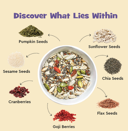 nourish you Antioxidant Boost 7 in 1 Super Seed Mix - Skydora Life