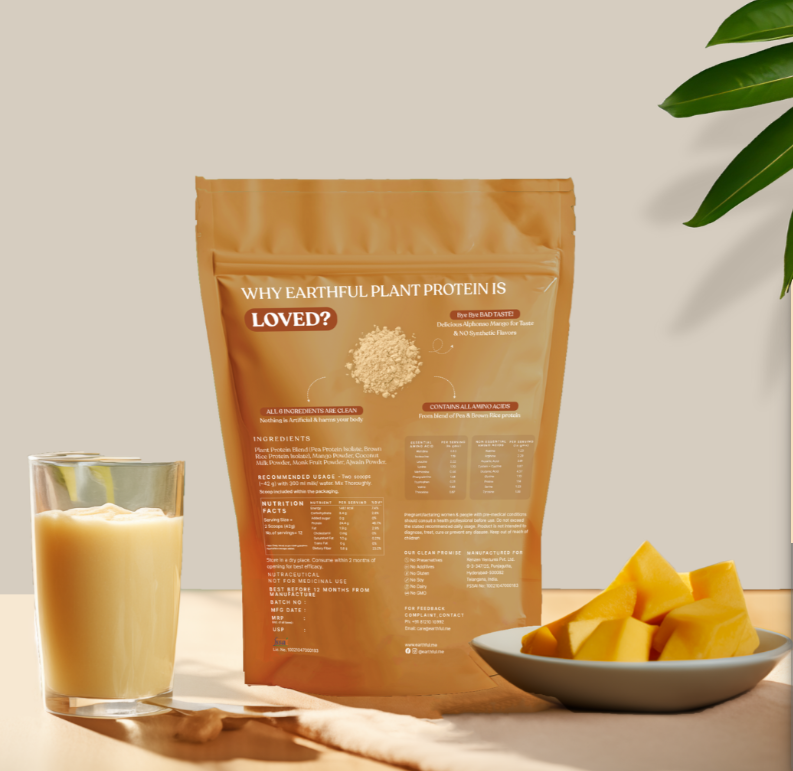 Earthful Honest Plant Protein-Alphonso Mango