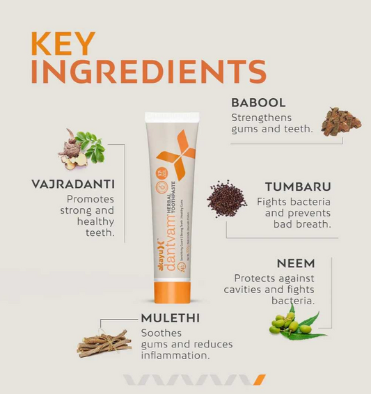 Akayu Dantvam Herbal Toothpaste