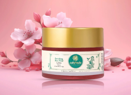 ashpveda Enriching Rose Petal Lip Balm - Skydora Life