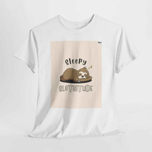 Skydoracharm, Sleepy Slothitude - A Skydora Merchandise Printed T-shirt